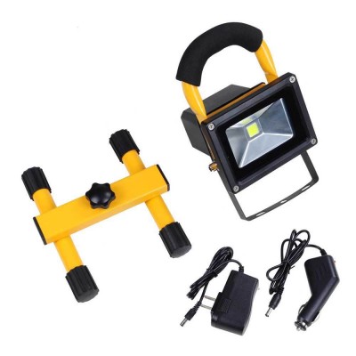 30w 110V 6500K waterproof IP65 outdoor led portable rechargeable flood light